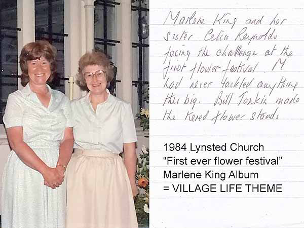 Sisters Celia Reynolds and Marlene King